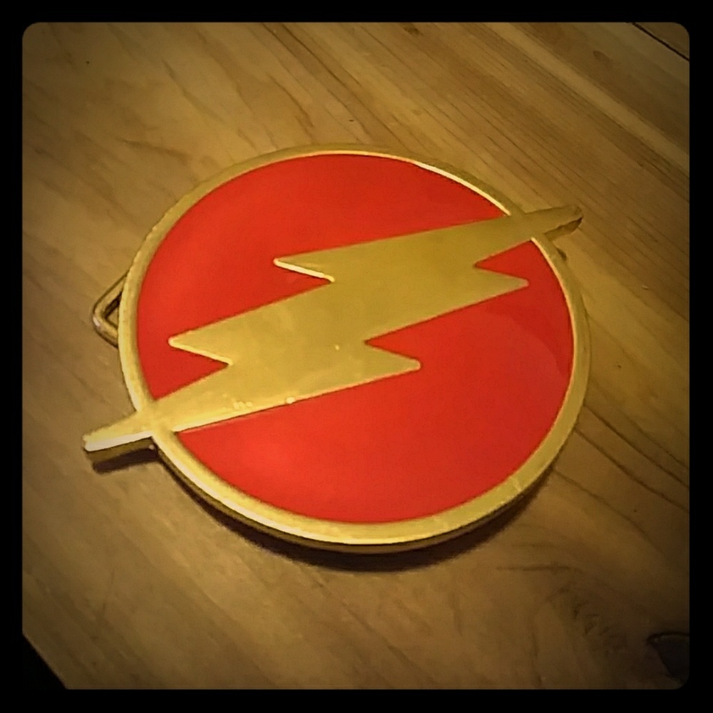 The Flash belt buckle DC Comics